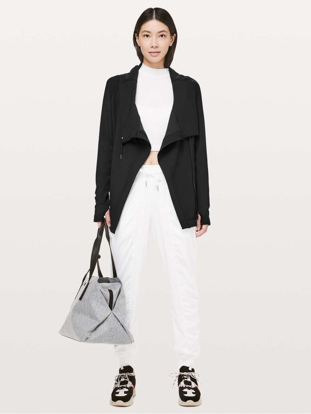 Lululemon Coast Easy Wrap Jacket in Black